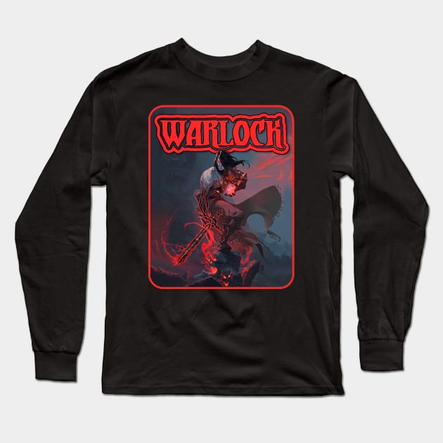 Kobold Press Warlock Grimoire 2 Long Sleeve T-Shirt by 